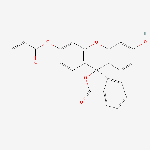 Fluorescein o-acrylate molecular structure