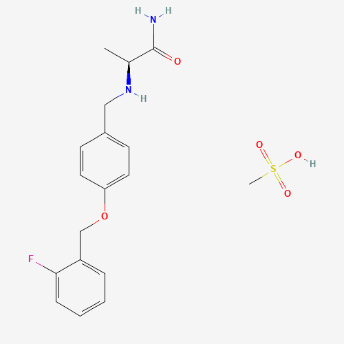 Glyphosate-1,2-13C2,15N molecular structure