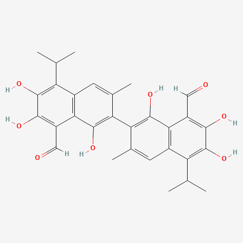 Gossypol molecular structure