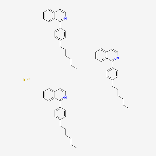 Hex-Ir(piq)3 molecular structure