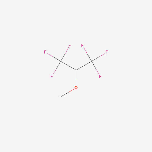 Hexafluoroisopropyl methyl ether molecular structure