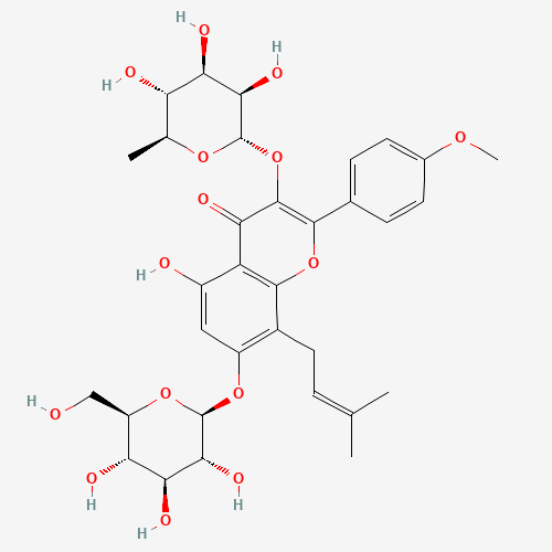 Icariin molecular structure