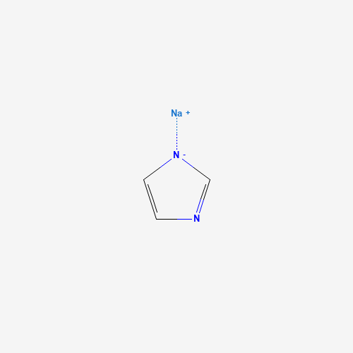 Imidazole sodium derivative molecular structure