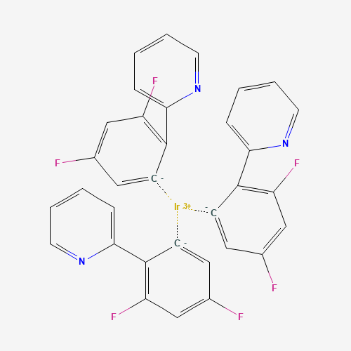 Ir(dFppy)3 molecular structure