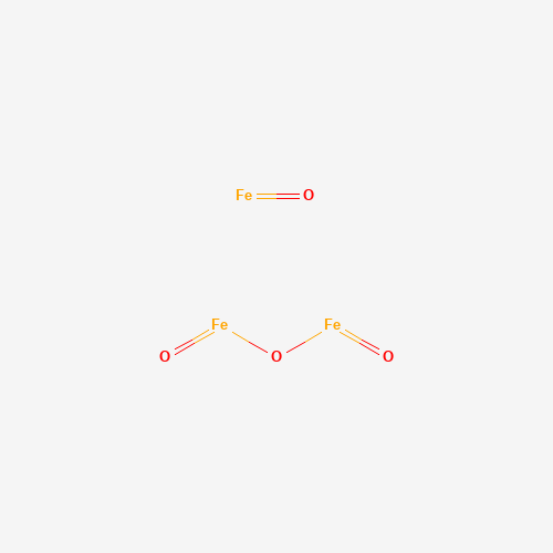 Iron(II,III) oxide molecular structure