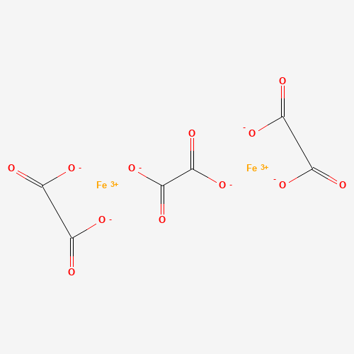 Iron(III) oxalate hexahydrate molecular structure
