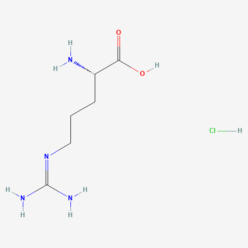 L-Arginine monohydrochloride molecular structure