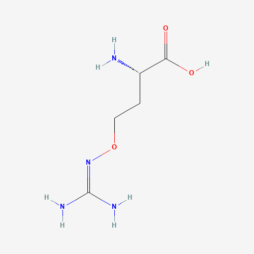 L-Canavanine molecular structure