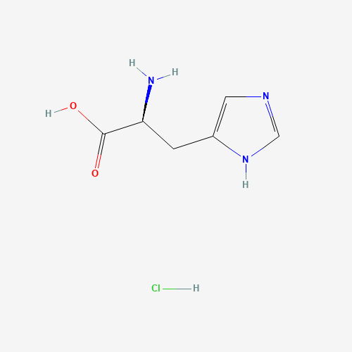 L-Histidine hydrochloride solution molecular structure