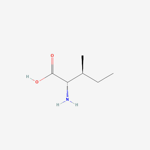 L-Isoleucine molecular structure