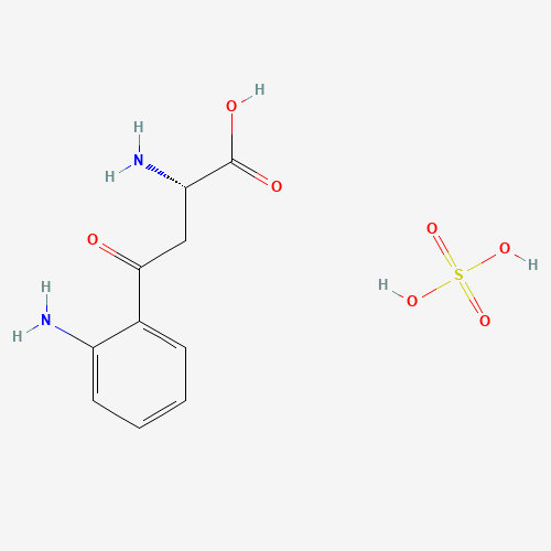 L-Kynurenine sulfate salt molecular structure