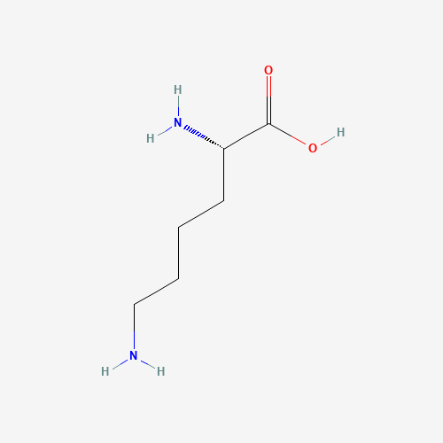 L-Lysine molecular structure