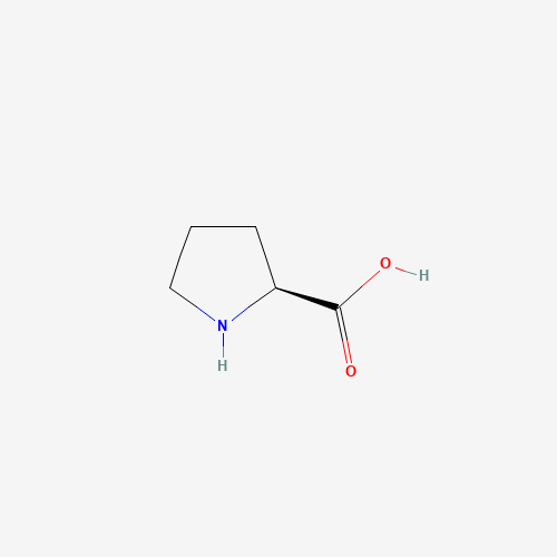 L-Proline-1-13C molecular structure