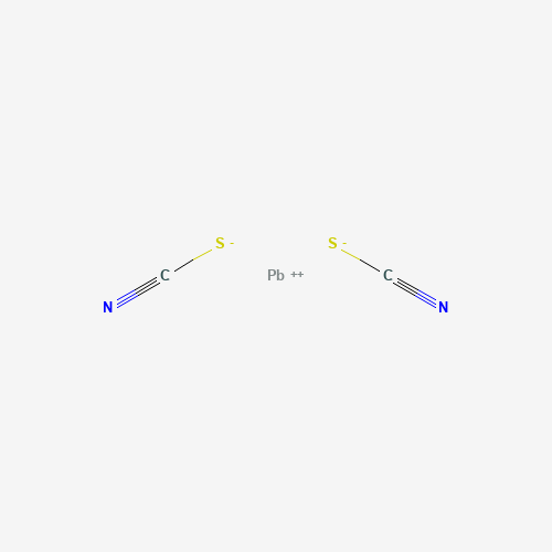 Lead(II) thiocyanate molecular structure
