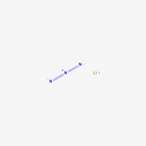 Lithium azide solution molecular structure