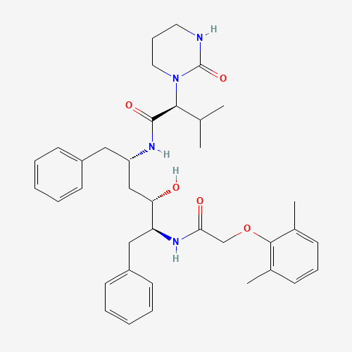 Lopinavir molecular structure