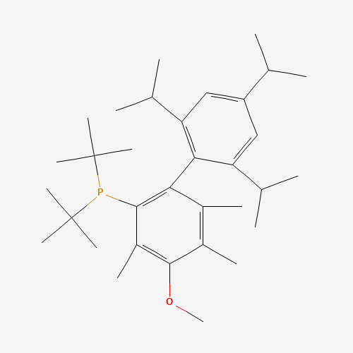 Me3(OMe)tBuXPhos molecular structure