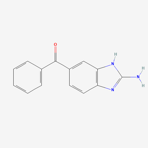 Mebendazole-amine molecular structure