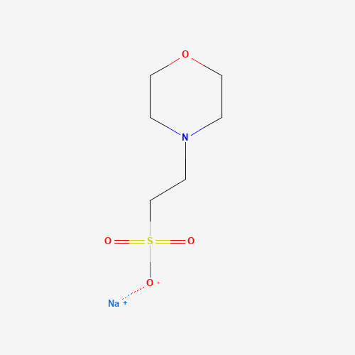 MES sodium salt molecular structure