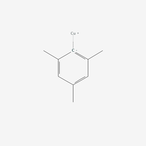 Mesitylcopper(I) molecular structure