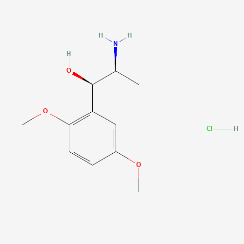 Methoxamine hydrochloride molecular structure