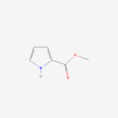 Methyl 2-pyrrolecarboxylate molecular structure