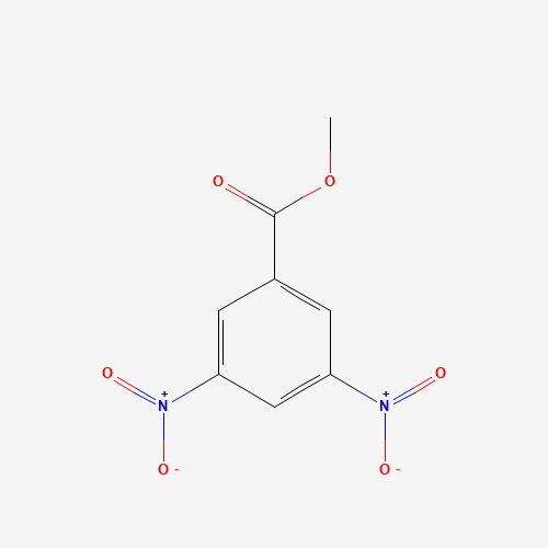 Methyl 3,5-dinitrobenzoate molecular structure