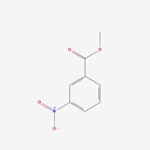 Methyl 3-nitrobenzoate molecular structure