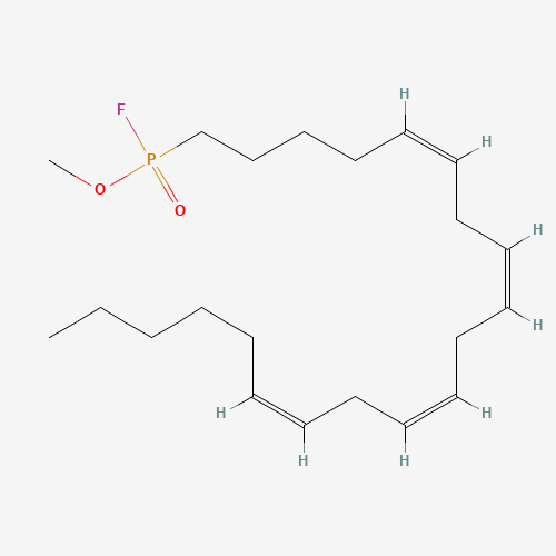 Methyl arachidonyl fluorophosphonate molecular structure