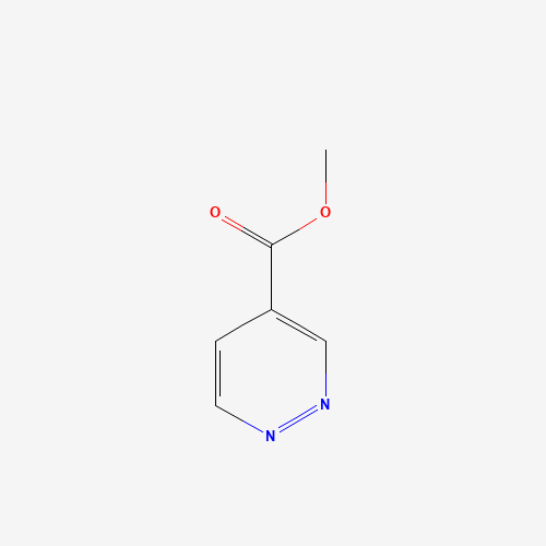 Methyl pyridazine-4-carboxylate molecular structure