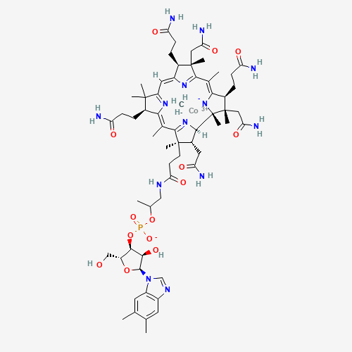 Methylcobalamin molecular structure