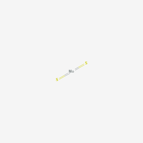 Molybdenum disulfide nanoplatelets molecular structure
