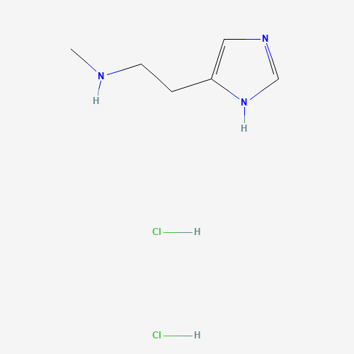 Nα-Methylhistamine dihydrochloride molecular structure