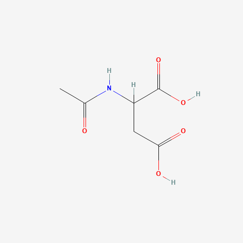 N-Acetyl-DL-aspartic acid molecular structure