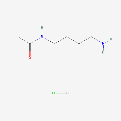 N-Acetylputrescine hydrochloride molecular structure