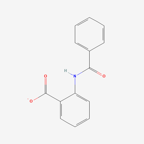 N-Benzoylanthranilic acid molecular structure