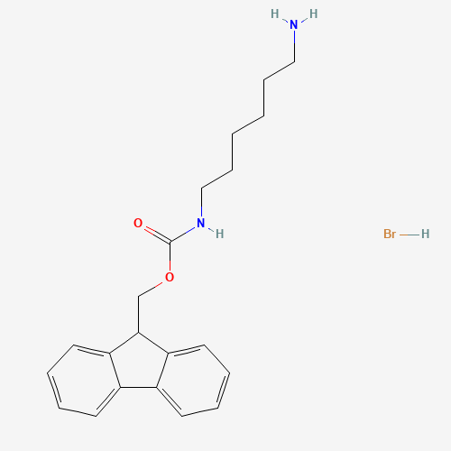 N-Fmoc-1,6-hexanediamine hydrobromide molecular structure