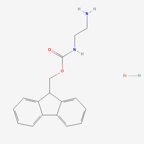 N-Fmoc-ethylenediamine hydrobromide molecular structure