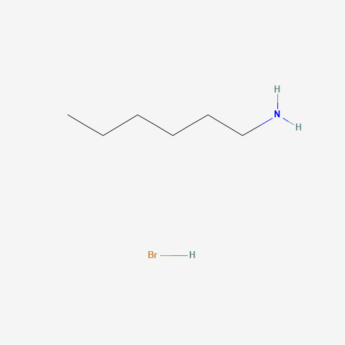 n-Hexylammonium bromide molecular structure