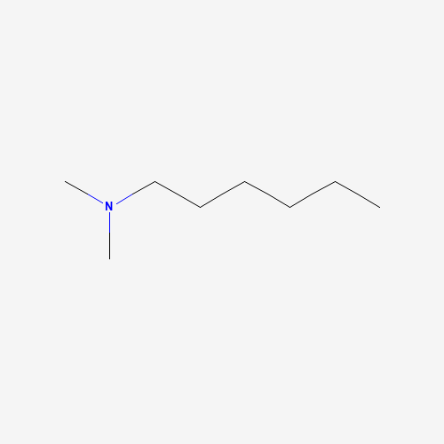 N,N-Dimethylhexylamine molecular structure