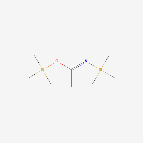 N,O-Bis(trimethylsilyl)acetamide molecular structure