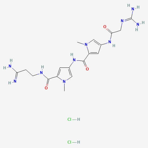 Netropsin dihydrochloride molecular structure