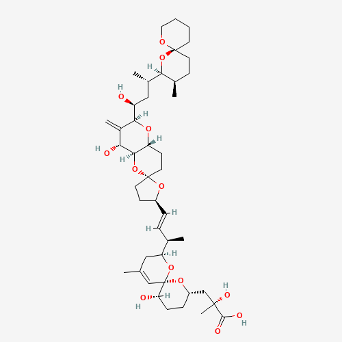 Okadaic acid molecular structure
