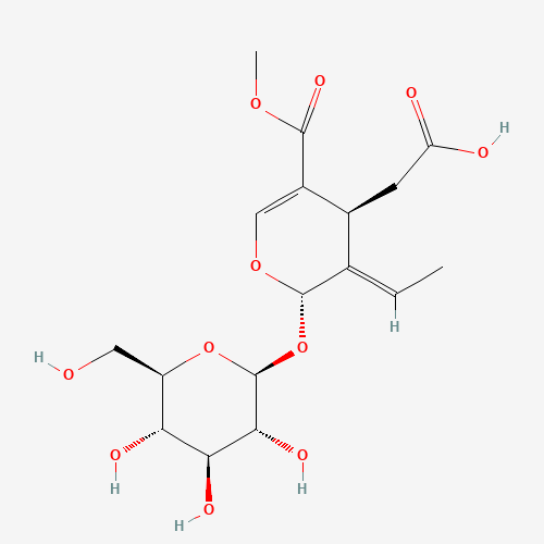 Oleoside 11-methyl ester molecular structure