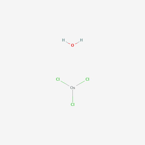 Osmium(III) chloride hydrate molecular structure