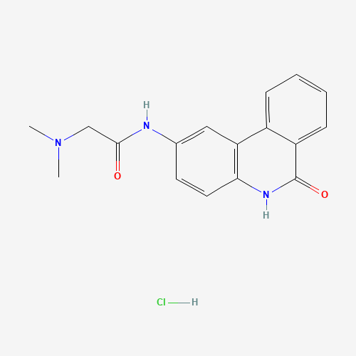 PJ-34 hydrochloride hydrate molecular structure