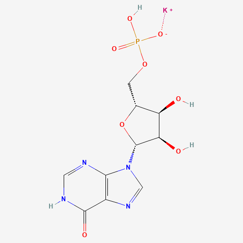 Polyinosinic acid potassium salt molecular structure
