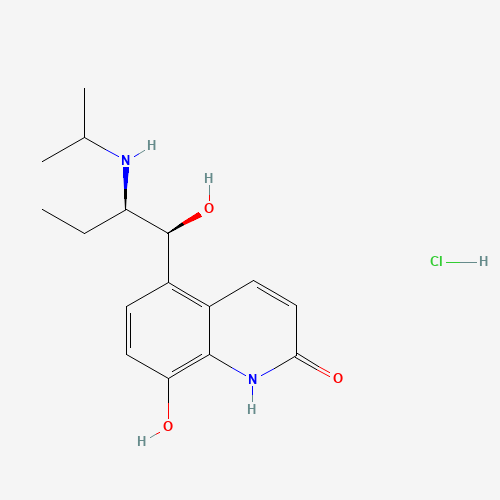 Procaterol hydrochloride molecular structure
