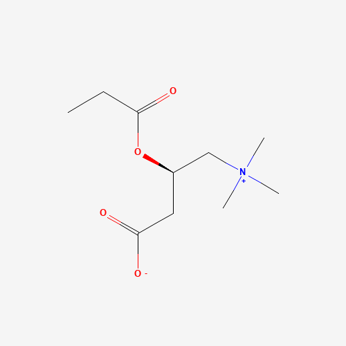 Propionyl-L-carnitine molecular structure
