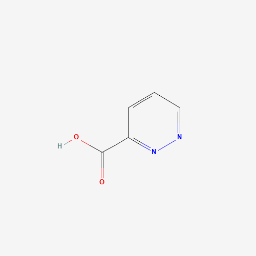 Pyridazine-3-carboxylic acid molecular structure